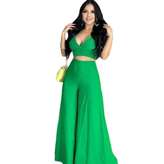 Olivia-green 2 Pieces Set